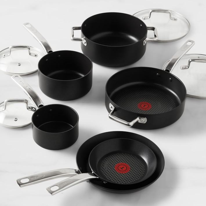 TFal ProGrade Titanium Nonstick 10Piece Cookware Set Williams