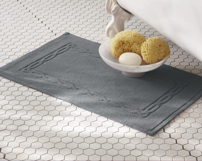 Chambers® Heritage 800Gram Solid Luxury Bath Mat Williams Sonoma