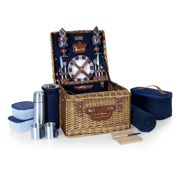 Canterbury Picnic Basket Williams Sonoma
