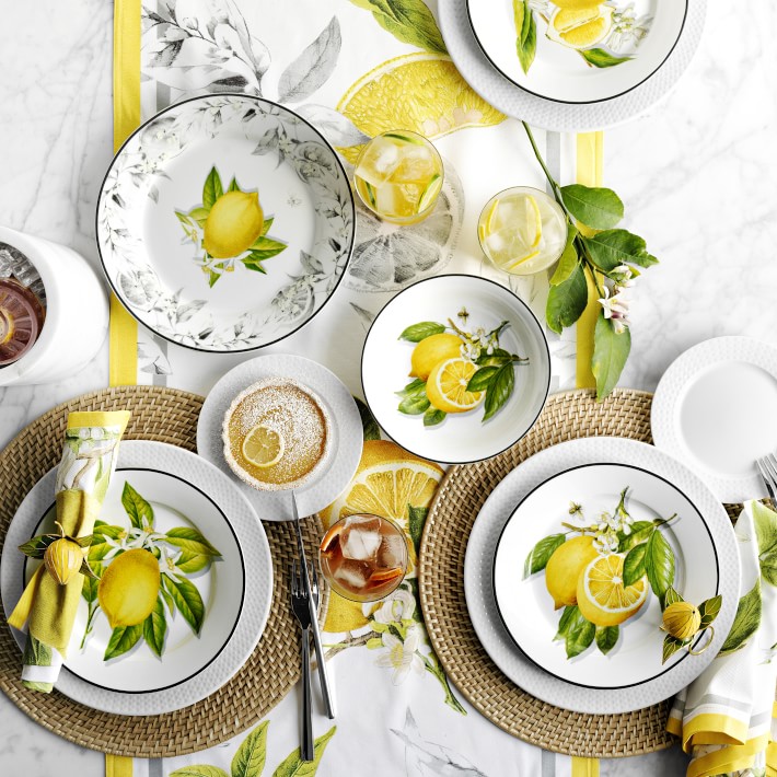 Meyer Lemon Dinner Plates Williams Sonoma