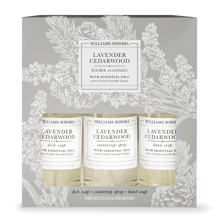 Williams Sonoma Lavender Cedarwood Kitchen Cleaning Essentials Kit