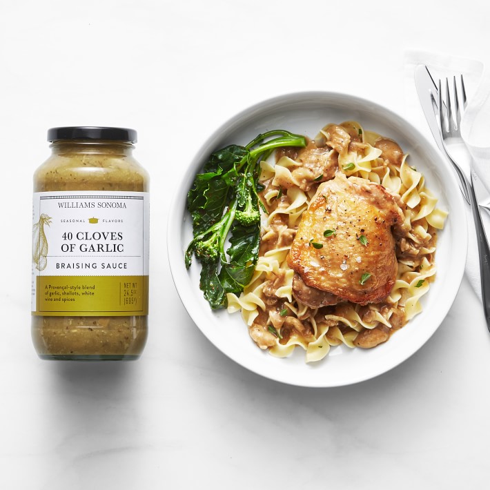 Williams Sonoma Braising Sauce, 40 Cloves of Garlic Williams Sonoma