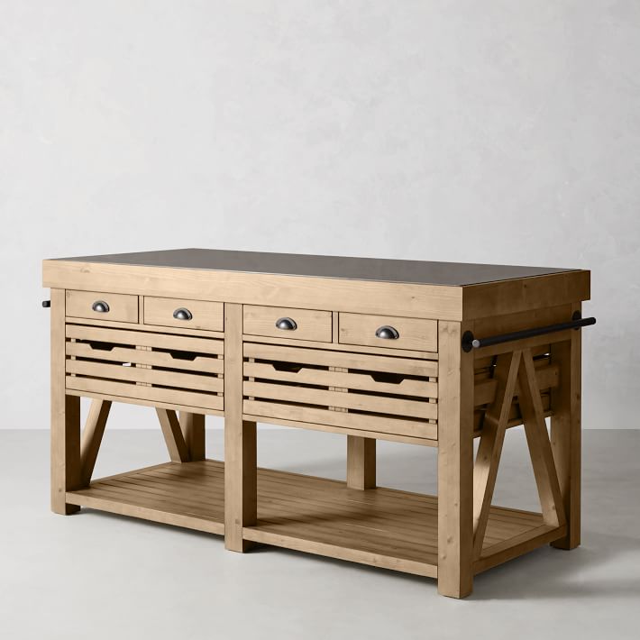 Cooper Double Kitchen Island Williams Sonoma