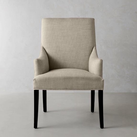 upholstered dining armchair