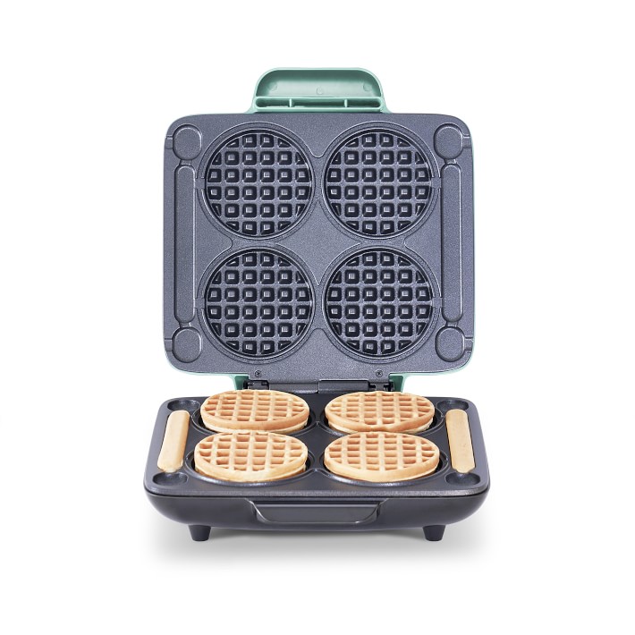 dash dmmw400gbgt04 multi mini four waffle maker