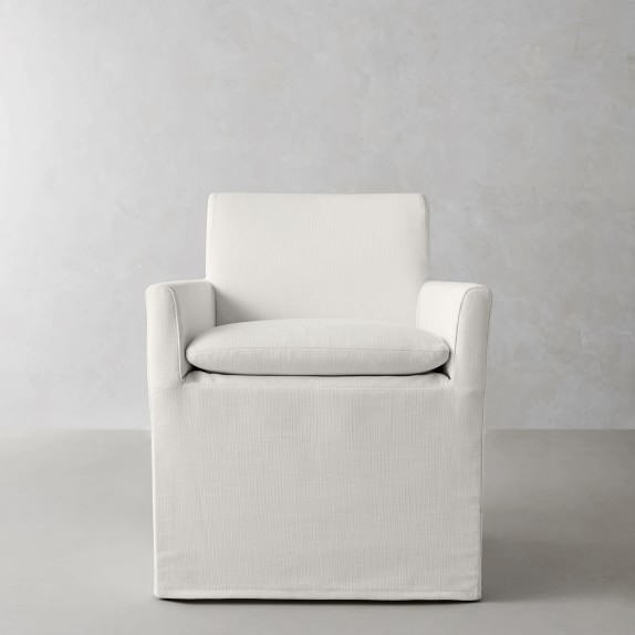 linen slipcover dining chairs