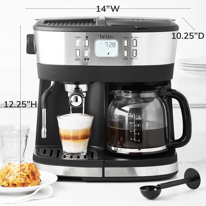  Krups XP160050 Coffee Maker and Stainless Espresso
