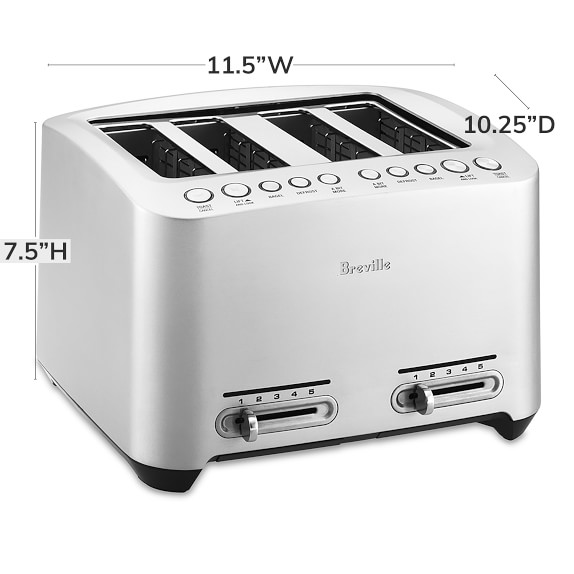 Breville Die-Cast 4-Slice Smart Toaster 