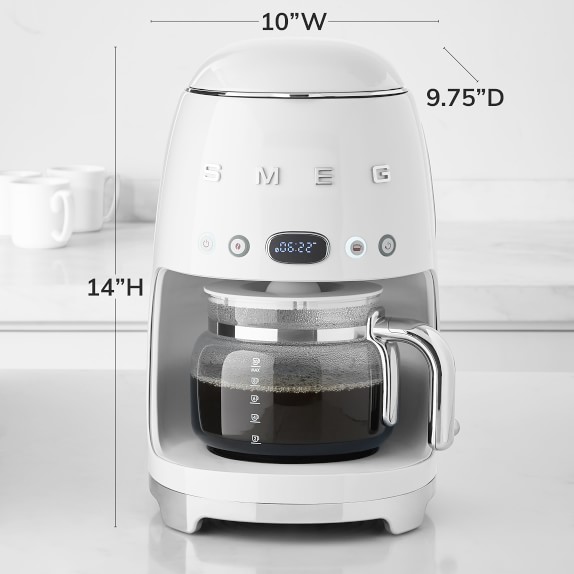 Smeg 10-Cup Drip Coffee Maker 