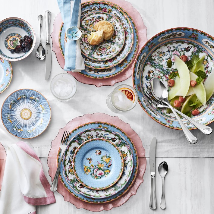 Famille Rose Dinnerware Collection + Place Setting | Williams Sonoma