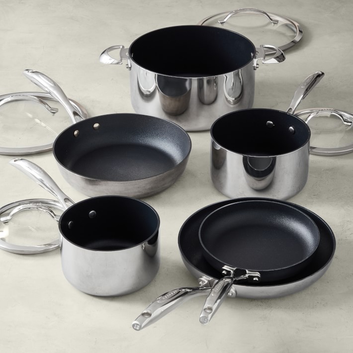 SCANPAN HaptIQ Nonstick 10-Piece Cookware Set | Williams Sonoma