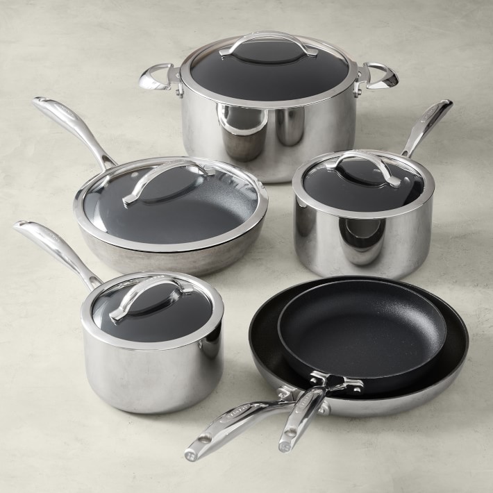 SCANPAN HaptIQ Nonstick 10-Piece Cookware Set | Williams Sonoma