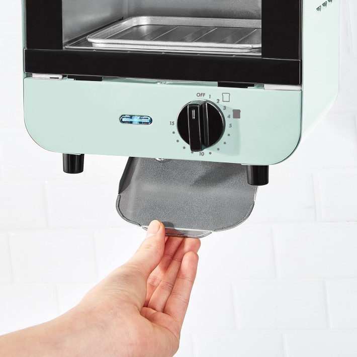 Dash Mini One-Slice Toaster Oven in Aqua