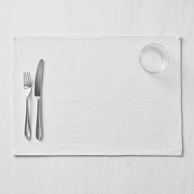 Waffle Weave Placemats, Set of 4 | Williams Sonoma