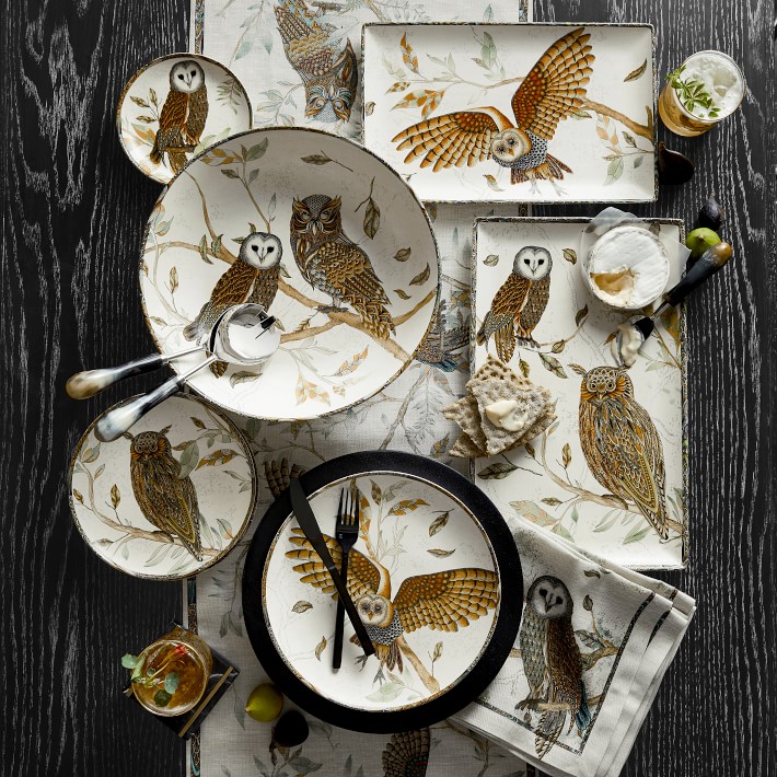 Owl Dinnerware Collection Williams Sonoma