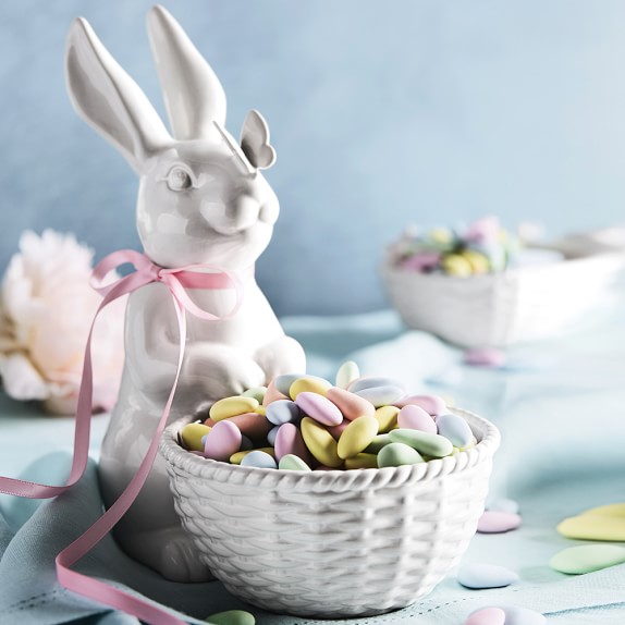 bunny ceramic bowl