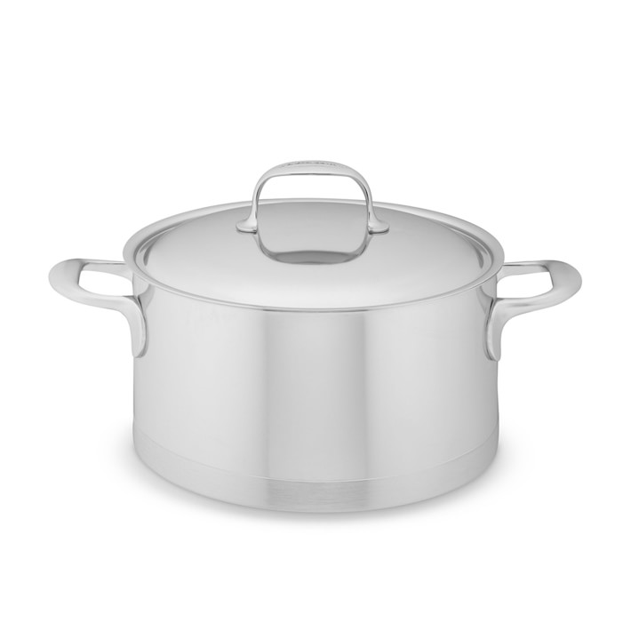 Demeyere Atlantis Stainless-Steel Dutch Oven | Williams Sonoma