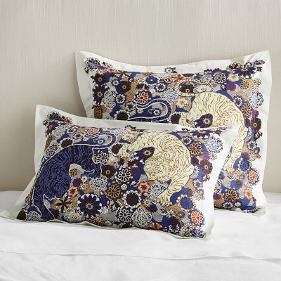 williams sonoma tiger duvet