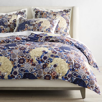 williams sonoma tiger duvet