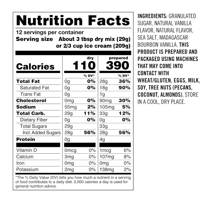 Williams Sonoma Vanilla & Mint Chip Ice Cream Starter Set Williams Sonoma