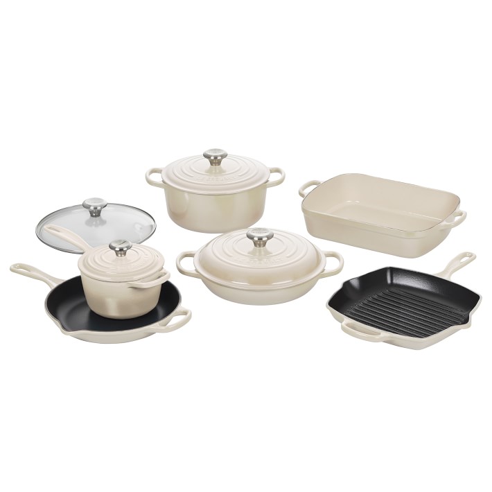 Le Creuset Signature Enameled Cast Iron 10Piece Cookware Set