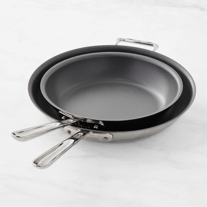 All Clad Copper Core Fry Pan Set Williams Sonoma