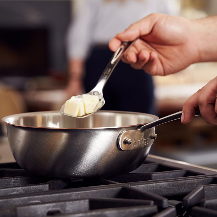 AllClad TK™ Copper Core Saucier Williams Sonoma