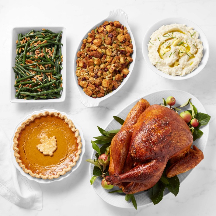 Complete Thanksgiving Free Range Turkey Dinner, Serves 12 | Williams Sonoma