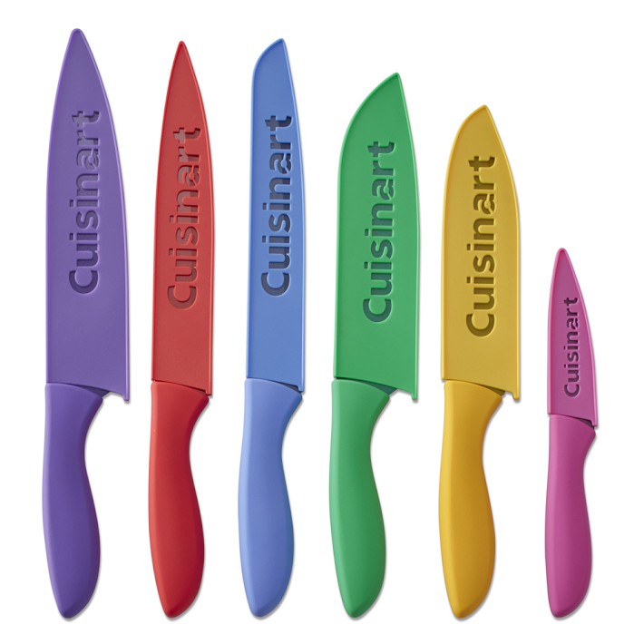 Cuisinart Classic 12-Piece Metallic Soft Grip Knife Set | Williams Sonoma