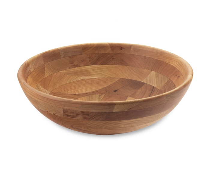 Cherry Wood Salad Bowls Williams Sonoma CA Williams Sonoma