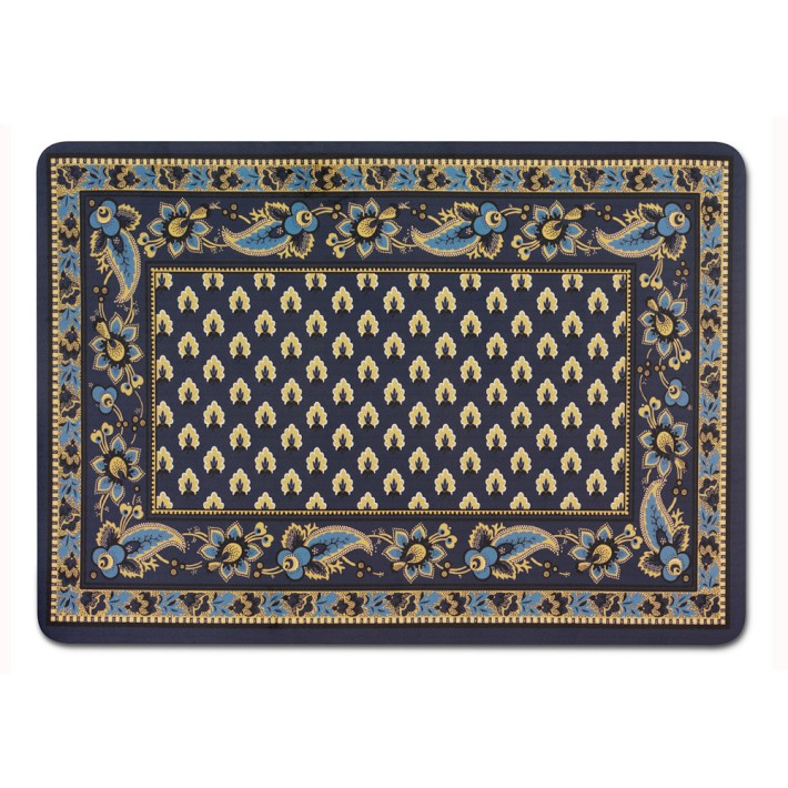 Marseille Cushioned Kitchen Mats, Navy Williams Sonoma