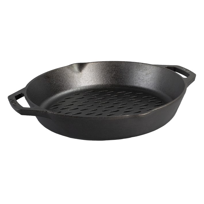 Lodge Dual Handled Grill Basket, 12" Williams Sonoma