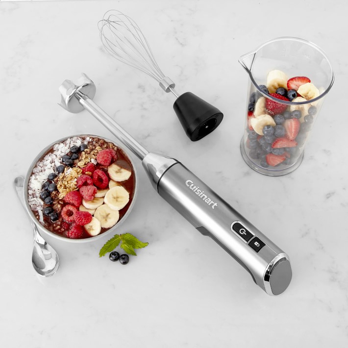 Cuisinart EvolutionX Cordless Rechargeable Hand Blender Williams Sonoma