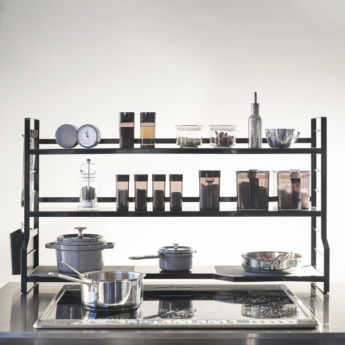 Yamazaki Home Tower Countertop Shelves Williams Sonoma