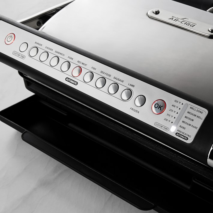 AllClad 5Level Indoor Electric Grill with AutoSense™, XL Williams
