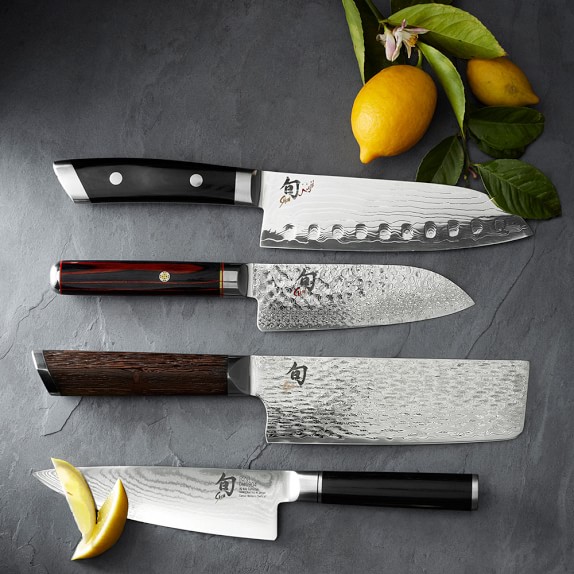 shun fuji santoku knife