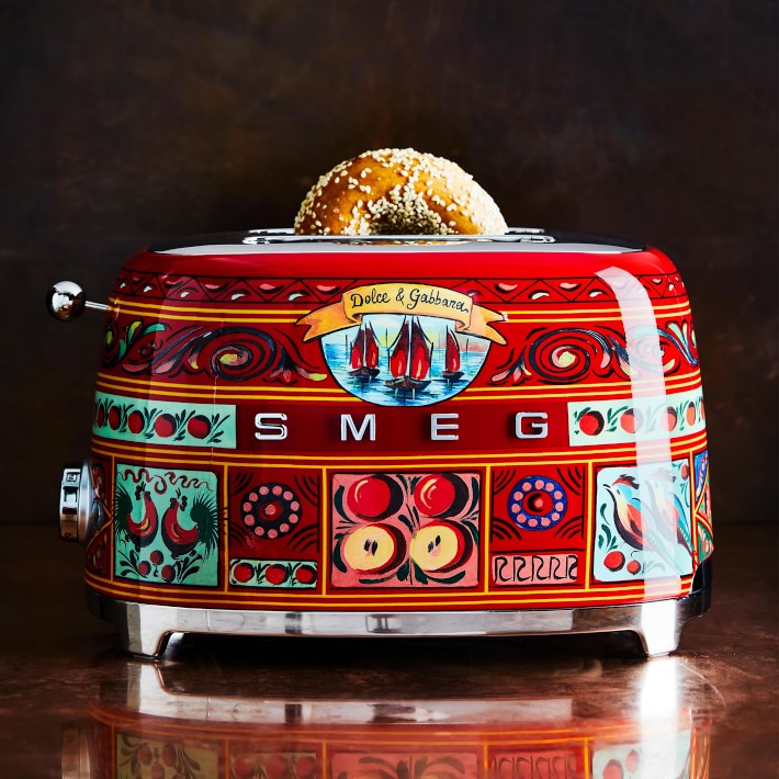 Smeg Dolce & Gabbana 2-Slice Toaster | Williams Sonoma