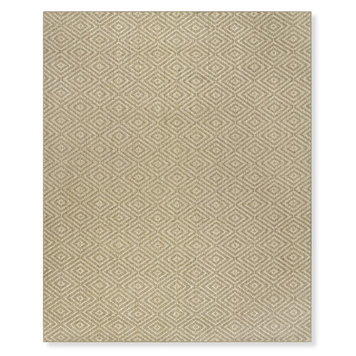 Custom Diamante Sisal Rug Williams Sonoma