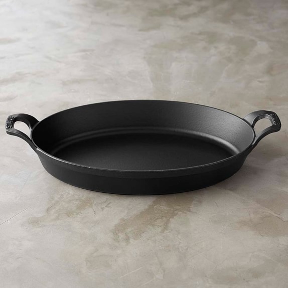 staub baking dish oval