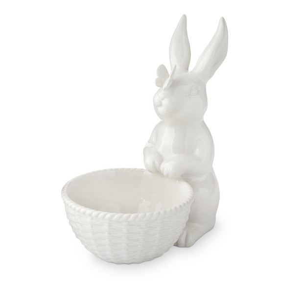 bunny ceramic bowl