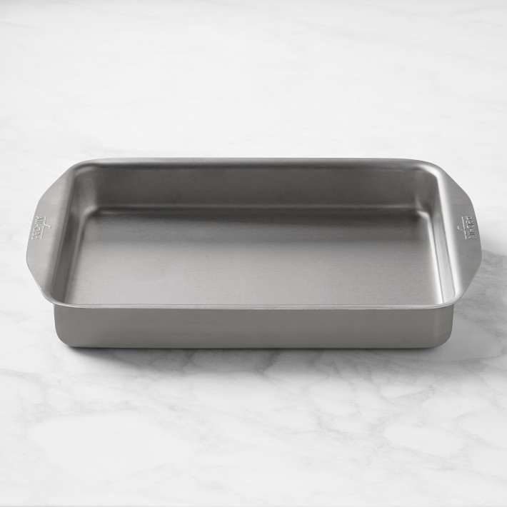 AllClad d3 StainlessSteel Ovenware Rectangular Pan Williams Sonoma