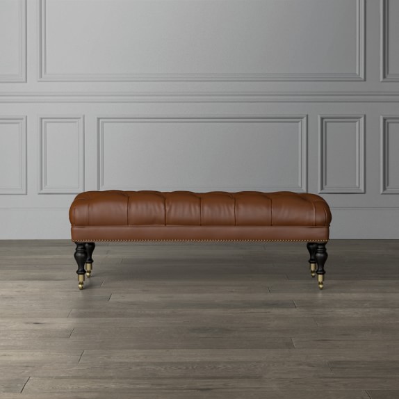 tufted bench ottoman