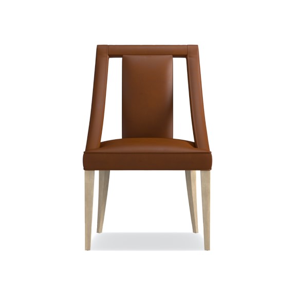 leather side chair dining