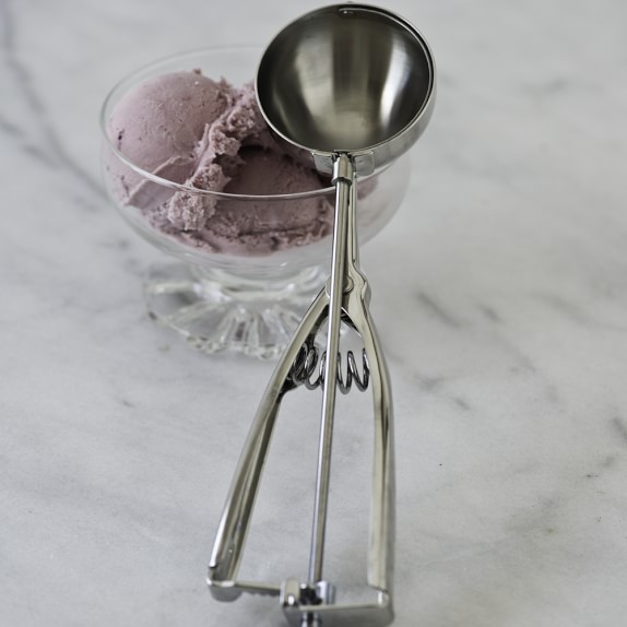 4.7 cm Diameter Silver 1/40 litres Capacity Stainless Steel Piazza PA 030040 Ice-Cream Scoop 