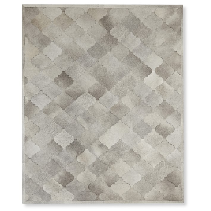 Pieced Gate Hide Rug Williams Sonoma