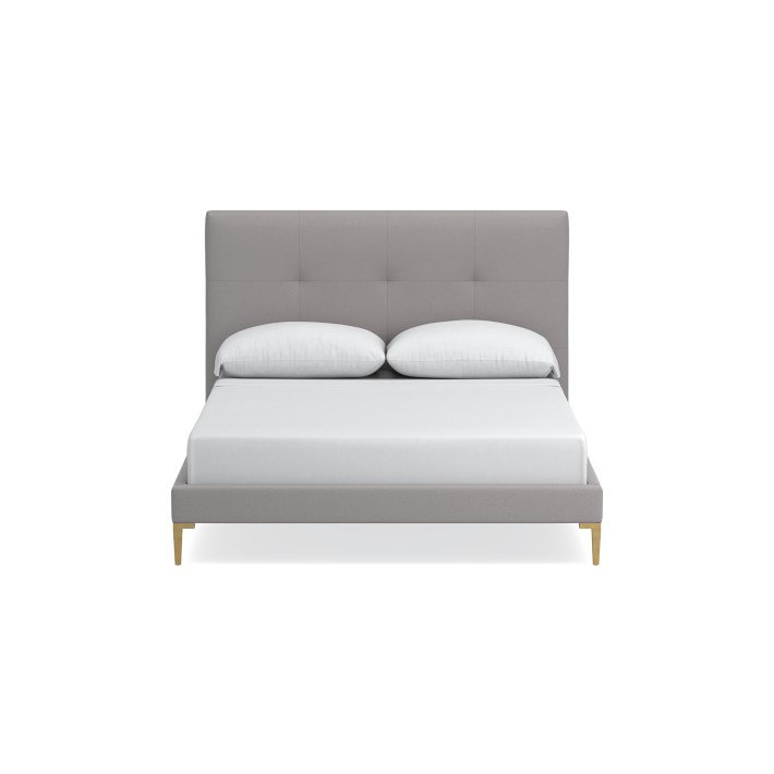 Brooklyn Tufted Bed & Headboard Luxury Beds Williams Sonoma