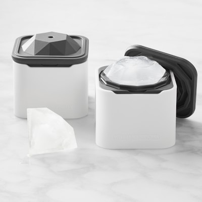 Williams Sonoma King Ice Cube Tray with Lid - Set of 2 | Williams Sonoma