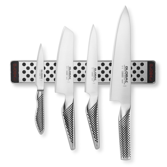 Global Classic Knife Set with Bar, Set of 5 Williams Sonoma