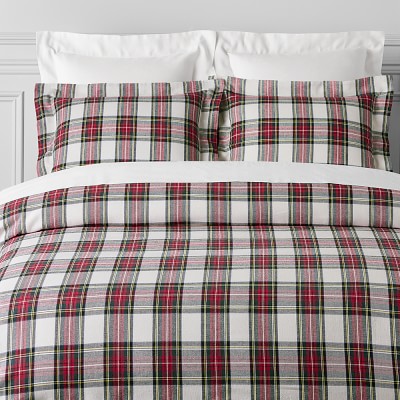 Tartan Woven Duvet Cover, Stewart 