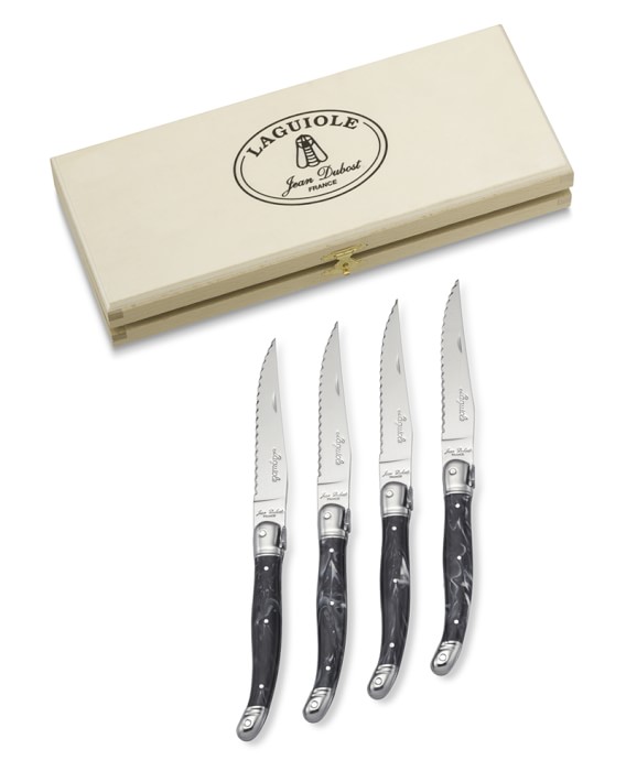 Laguiole Jean Dubost Steak Knives, Set of 4 Williams Sonoma